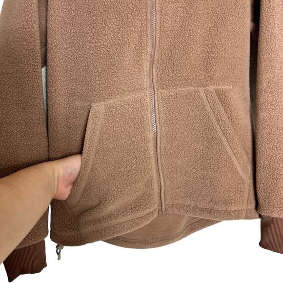 REI CO-OP Teddy Fleece Lightweight Zip Up Jacket Size S - Picture 5 of 10